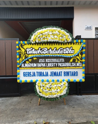 Papan Bunga Duka di Tanjung Jabung Barat