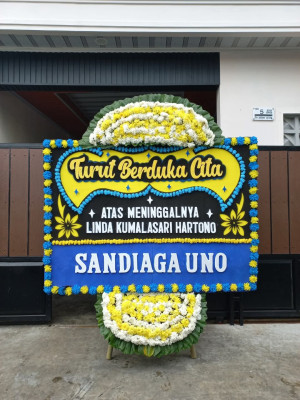Papan Bunga Duka di Tanjung Jabung Barat